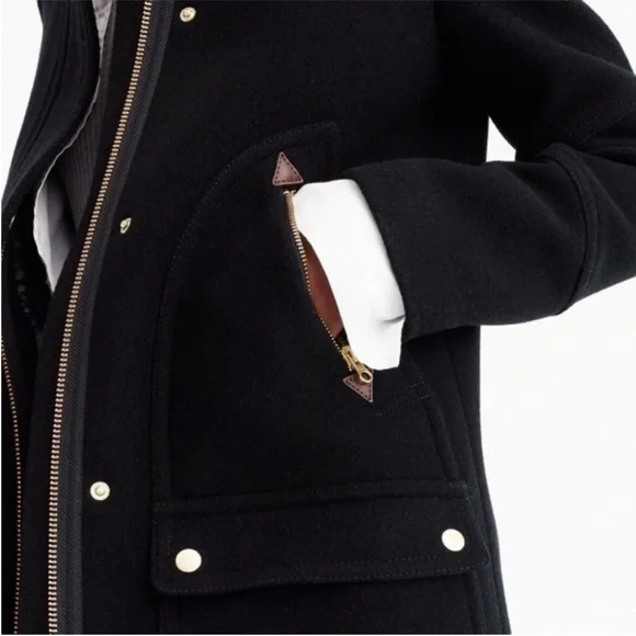 J. Crew Chateau Parka in Italian Stadium Cloth Wool - Picture 2 of 4